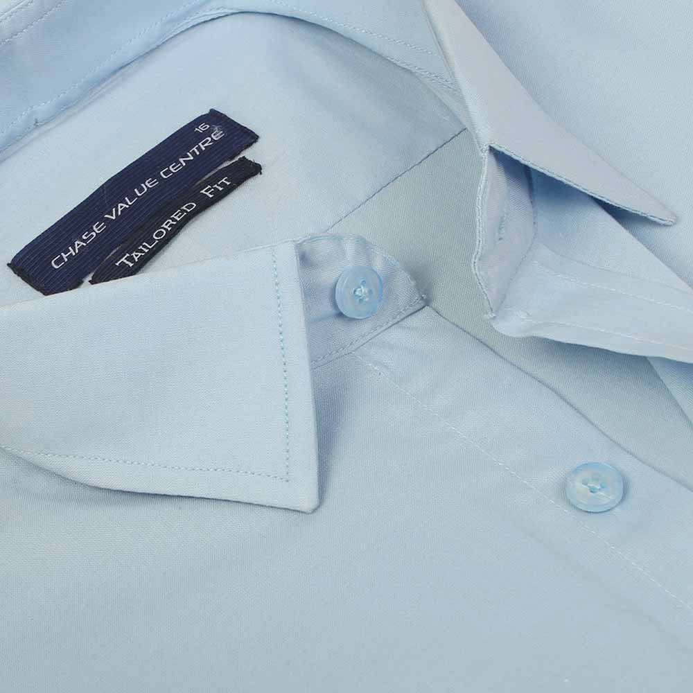 Men's Formal Shirt - Light Blue, Men's Shirts, Chase Value, Chase Value