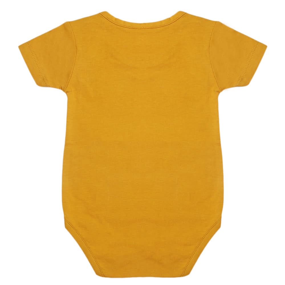 Newborn Girls Romper - Mustard, Kids, Newborn Girls Rompers, Chase Value, Chase Value