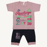Boys Short Half Sleeves Suit - Light Purple, Kids, Boys Sets And Suits, Chase Value, Chase Value