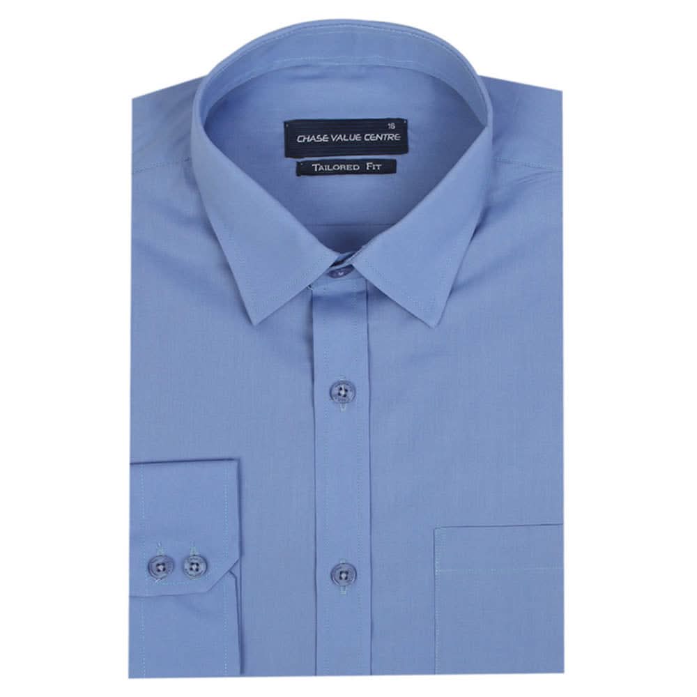 Men's Formal Shirt - Royal Blue, Men's Shirts, Chase Value, Chase Value