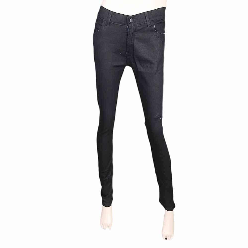 Women's Denim Pant - Black, Women, Pants & Tights, Chase Value, Chase Value