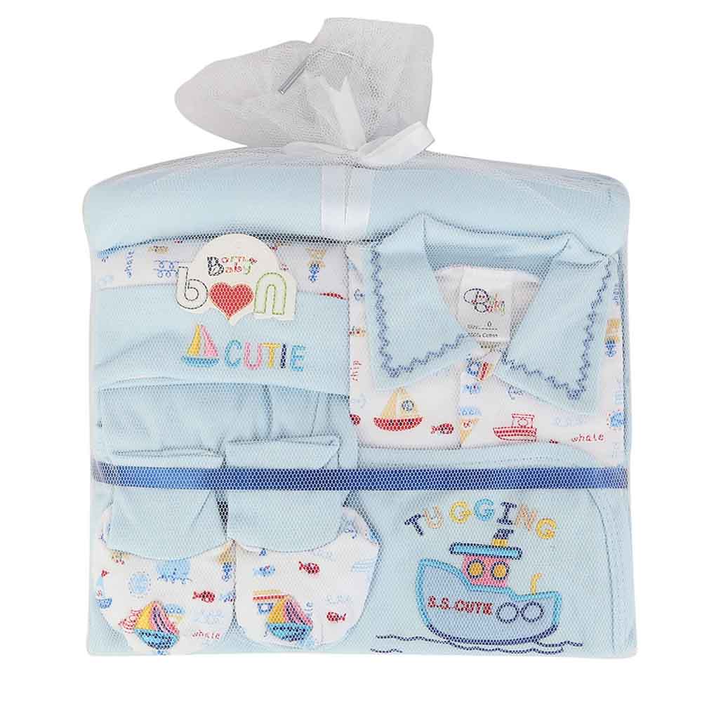 Newborn Gift Sets 6 Pcs Hanger - Blue, Kids, Newborn Gift Set, Chase Value, Chase Value
