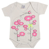 Newborn Girls Romper - Light Grey, Kids, Newborn Girls Rompers, Chase Value, Chase Value