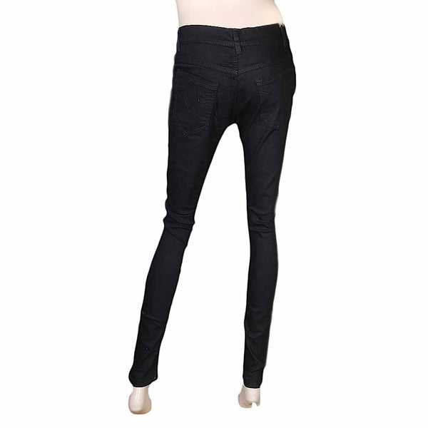 Women's Denim Pant - Black, Women, Pants & Tights, Chase Value, Chase Value