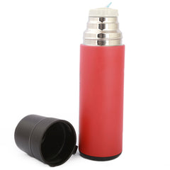 Thermic Bottle With 2 Cups 811-6 - Red, Home & Lifestyle, Glassware & Drinkware, Chase Value, Chase Value