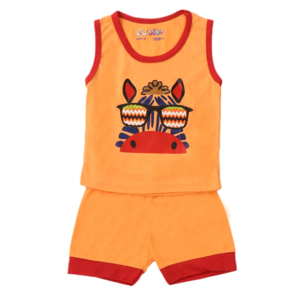 Newborn Sando Suit - Peach, Kids, NB Boys Sets And Suits, Chase Value, Chase Value