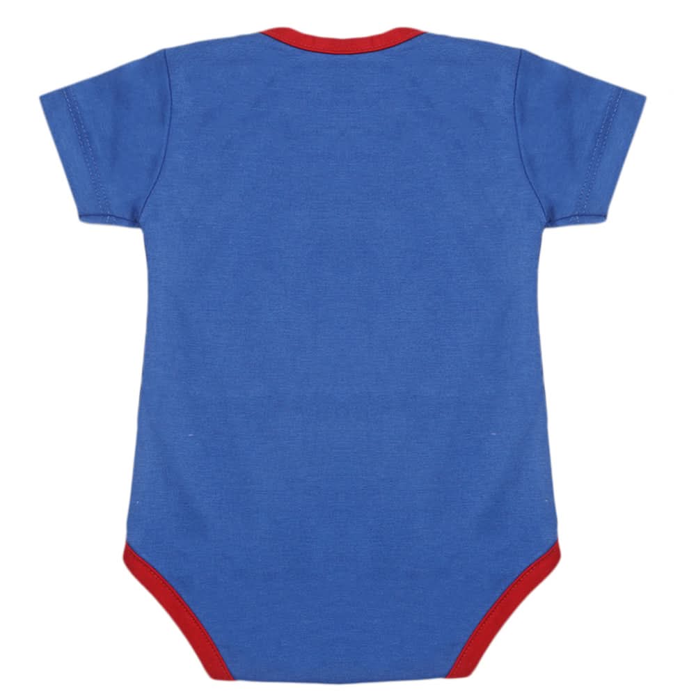 Newborn Boys Half Sleeves Romper - Blue, Kids, Newborn Boys Rompers, Chase Value, Chase Value