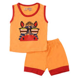 Newborn Sando Suit - Peach, Kids, NB Boys Sets And Suits, Chase Value, Chase Value