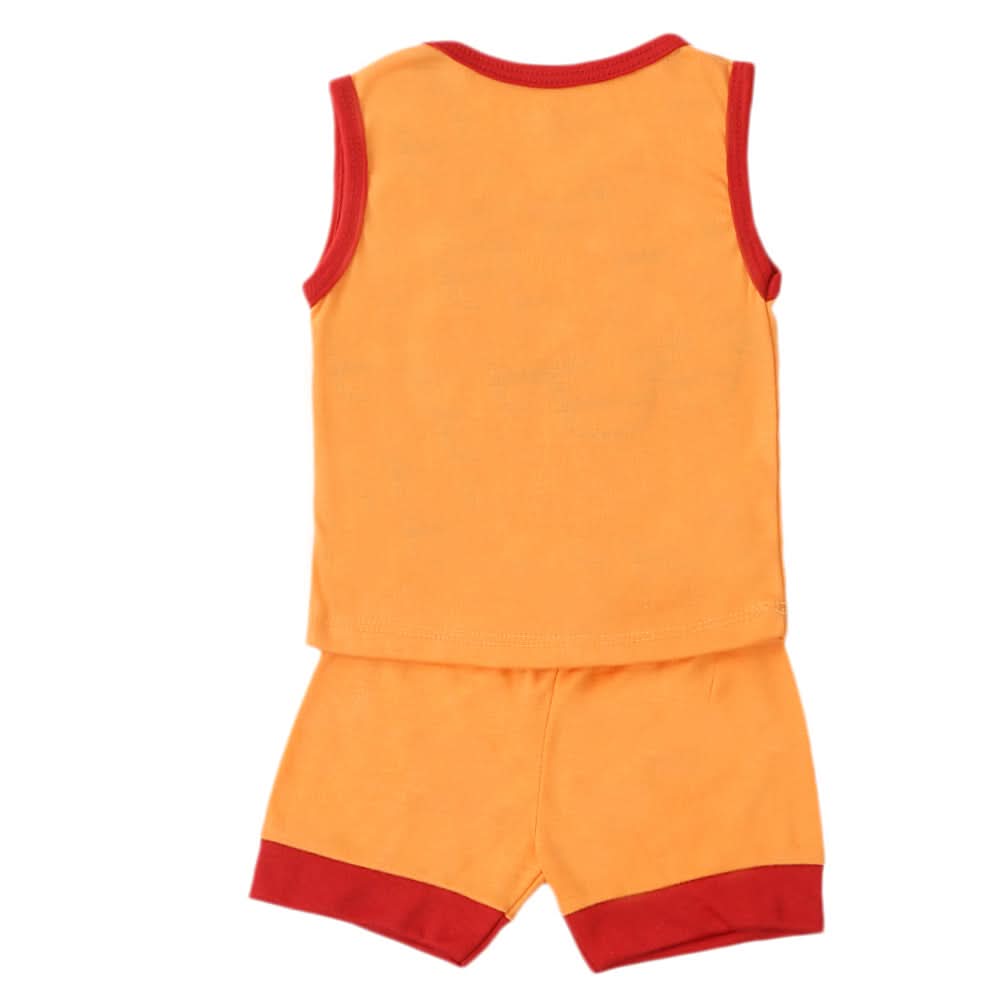 Newborn Sando Suit - Peach, Kids, NB Boys Sets And Suits, Chase Value, Chase Value