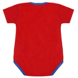 Newborn Boys Half Sleeves Romper - Red, Kids, Newborn Boys Rompers, Chase Value, Chase Value
