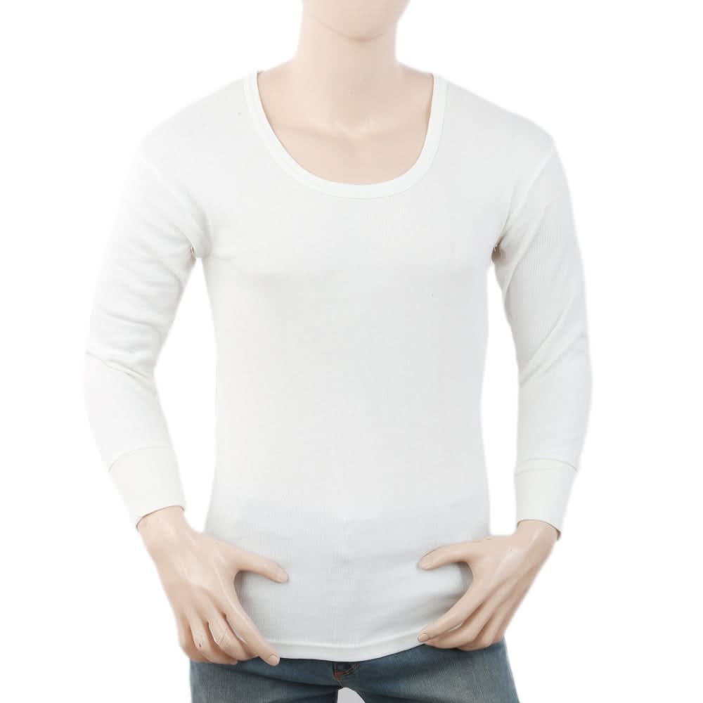 Men's Full Sleeves Winter Vest - Off White, Men, Vest, Men, Underwear, Chase Value, Chase Value