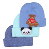 New Born Cap Set 3 pcs - Multi - test-store-for-chase-value