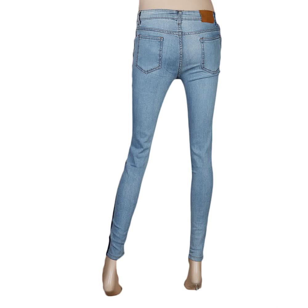 Women's Denim Pant - Light Blue, Women, Pants & Tights, Chase Value, Chase Value