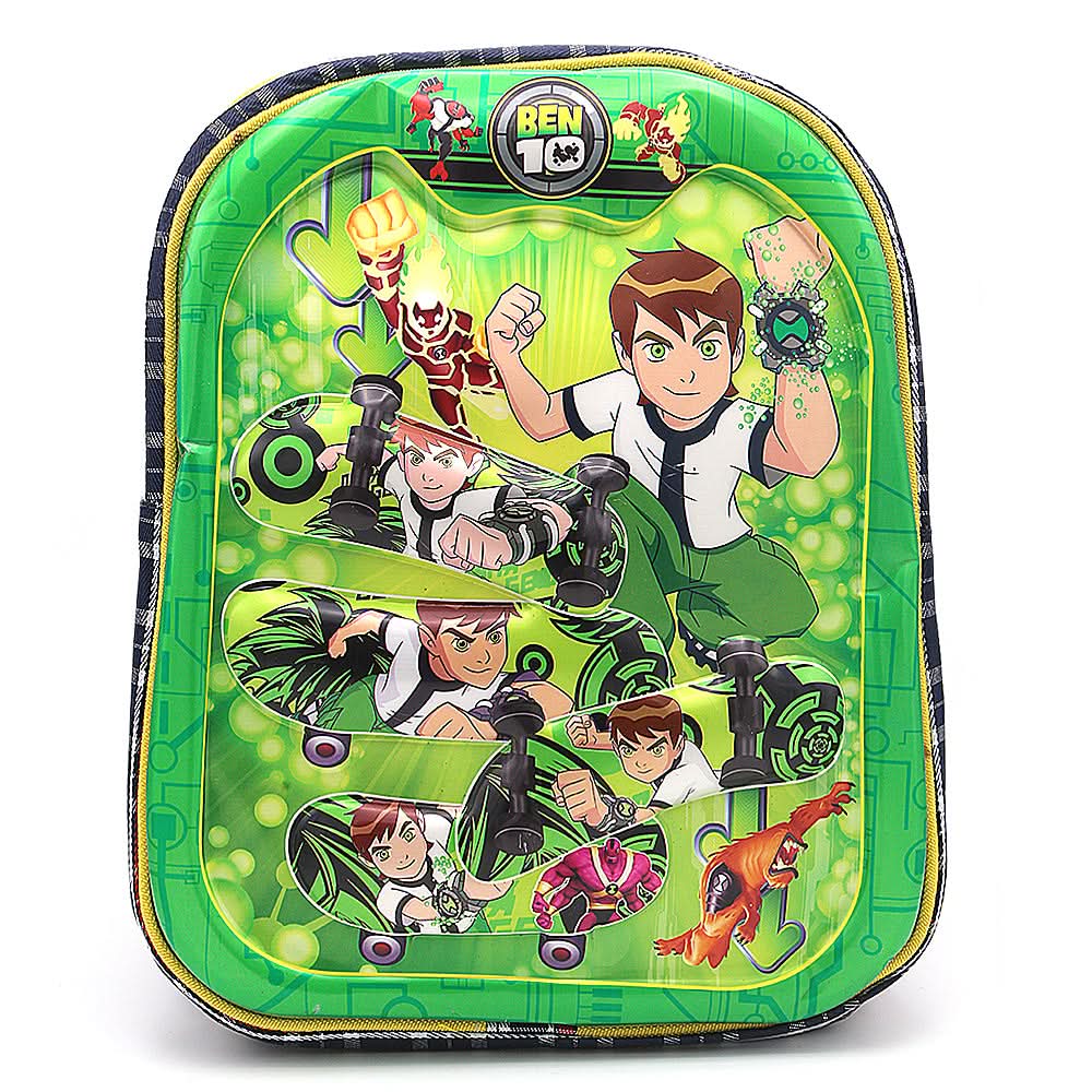 Character School Bag - Green, Kids, School And Laptop Bags, Chase Value, Chase Value