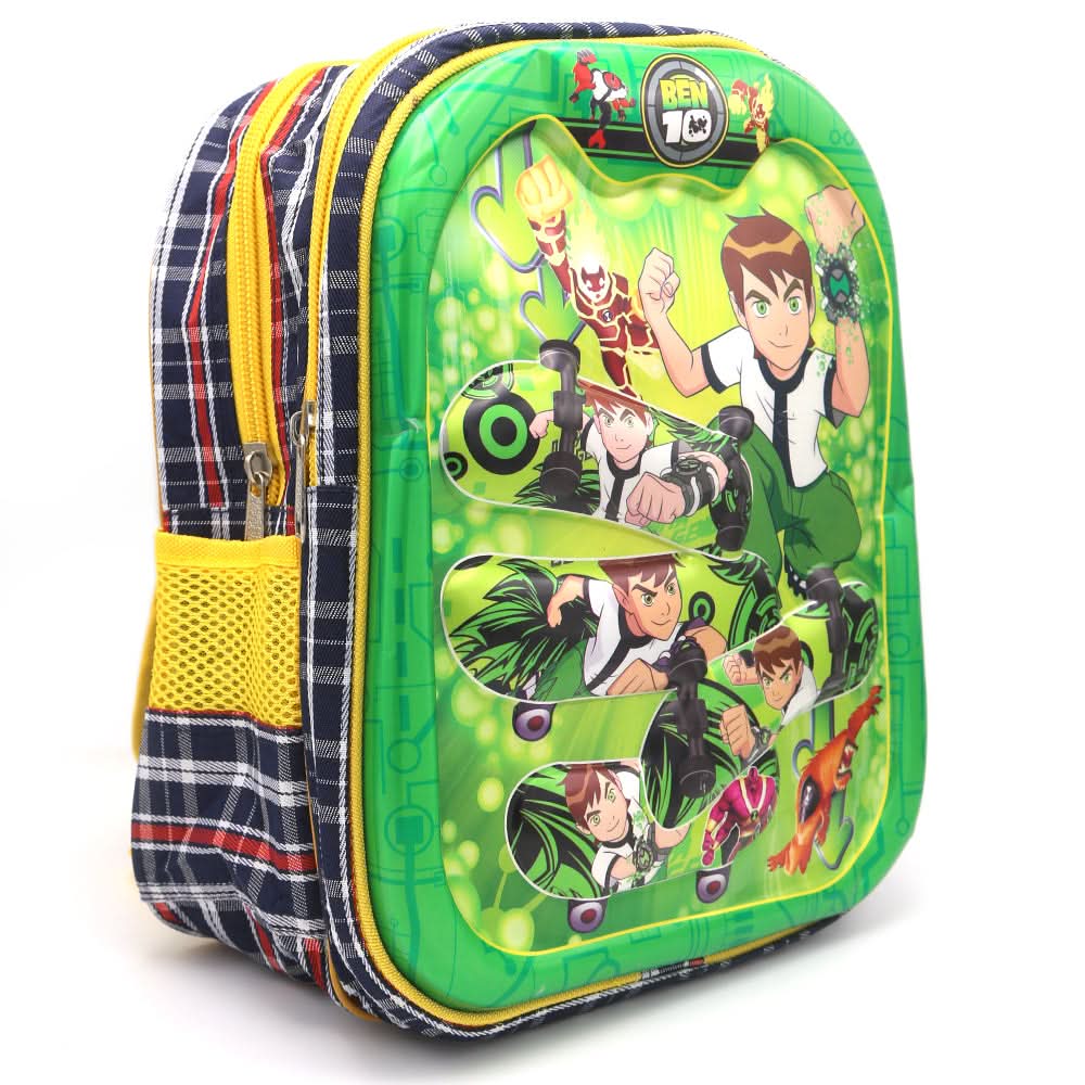 Character School Bag - Green, Kids, School And Laptop Bags, Chase Value, Chase Value
