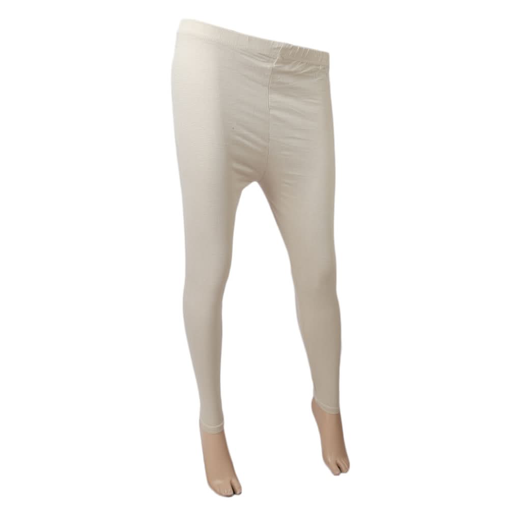 Women's Plain Tight - Khaki, Women, Pants & Tights, Chase Value, Chase Value