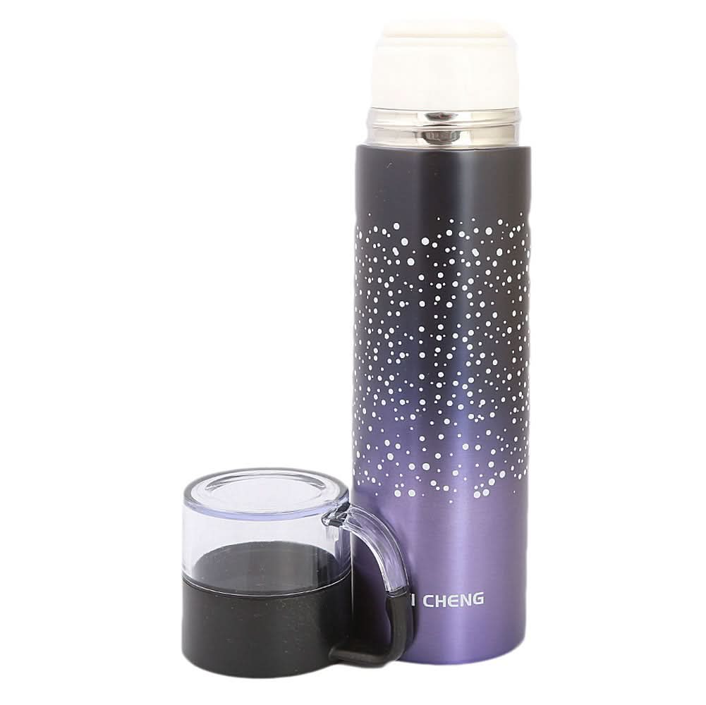 Thermic Bottle With Cup 811-1 - Purple, Home & Lifestyle, Glassware & Drinkware, Chase Value, Chase Value