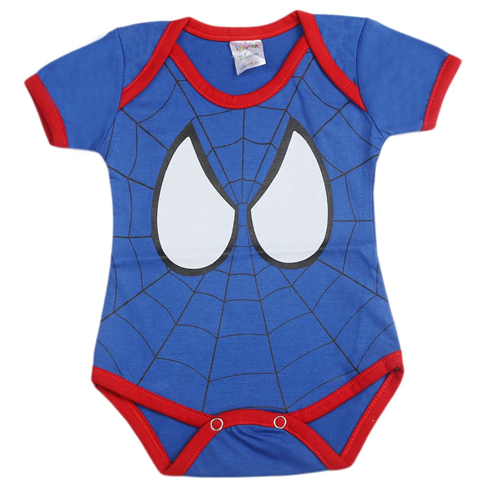 Newborn Boys Half Sleeves Romper - Blue, Kids, Newborn Boys Rompers, Chase Value, Chase Value
