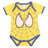 Newborn Boys Half Sleeves Romper - Yellow, Kids, Newborn Boys Rompers, Chase Value, Chase Value