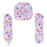 New Born 3 Pcs Pillow Set - Purple, Kids, Other Accessories, Chase Value, Chase Value