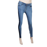 Women's Denim Pant - Mid Blue, Women, Pants & Tights, Chase Value, Chase Value