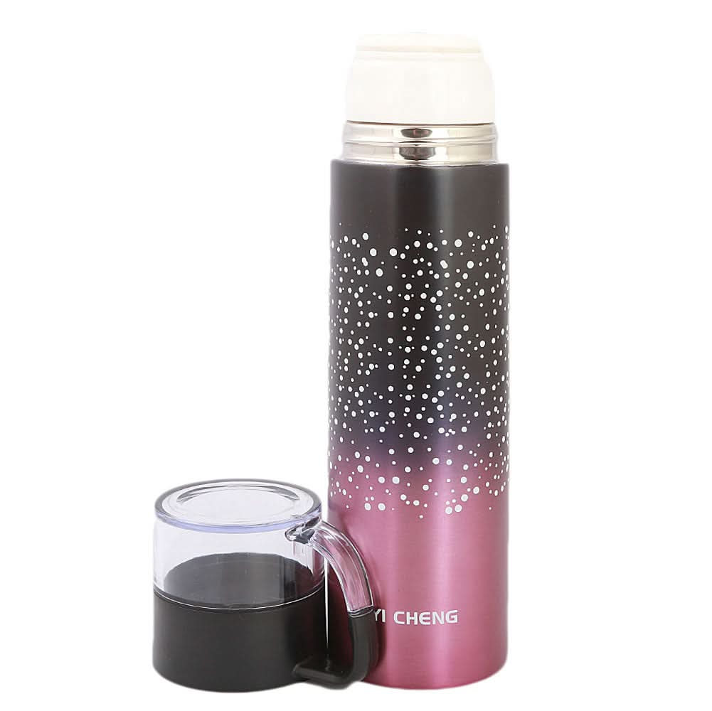 Thermic Bottle With Cup 811-1 - Dark Pink, Home & Lifestyle, Glassware & Drinkware, Chase Value, Chase Value