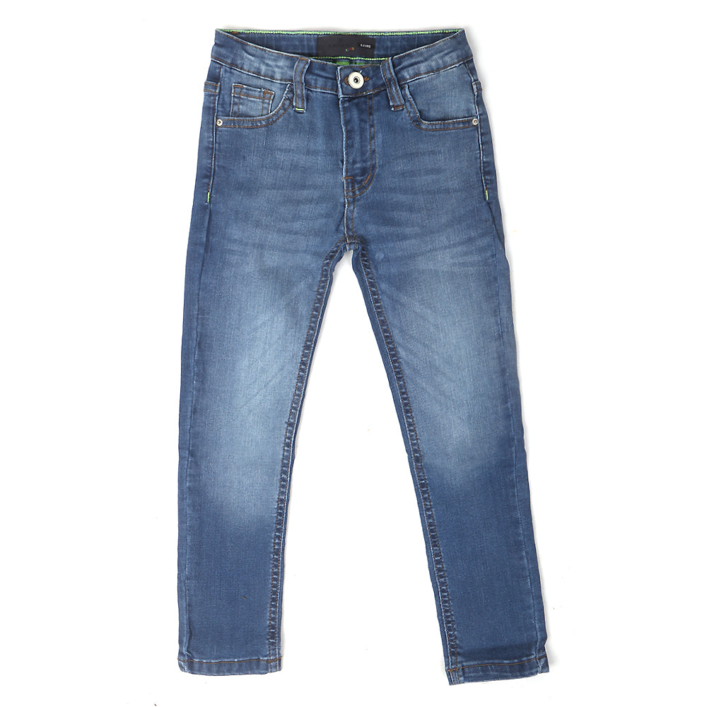 Girls Eminent Denim Pant - Blue, Kids, Girls Pants And Capri, Chase Value, Chase Value