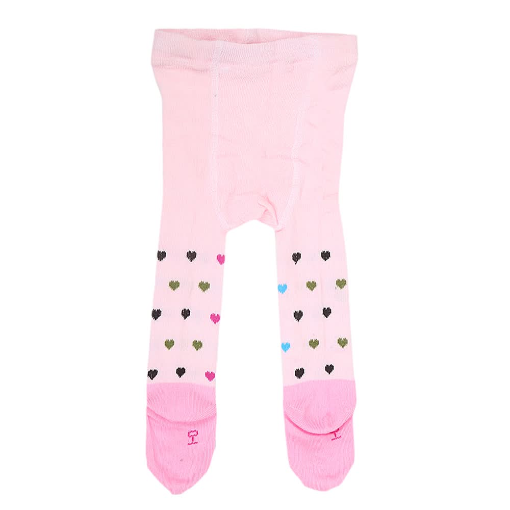 Newborn Girls Printed Leggings - Light Pink, Kids, NB Boys Shorts And Pants, Kids, NB Girls Shorts Skirts And Pants, Chase Value, Chase Value