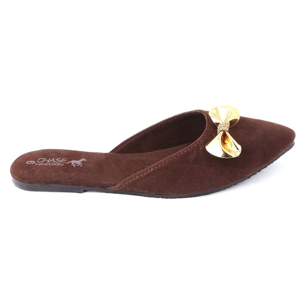 Women's Fancy Slipper (403) - Brown, Women, Slippers, Chase Value, Chase Value