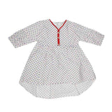 Girls Plain Kurti - White, Kids, Girls Kurti, Chase Value, Chase Value