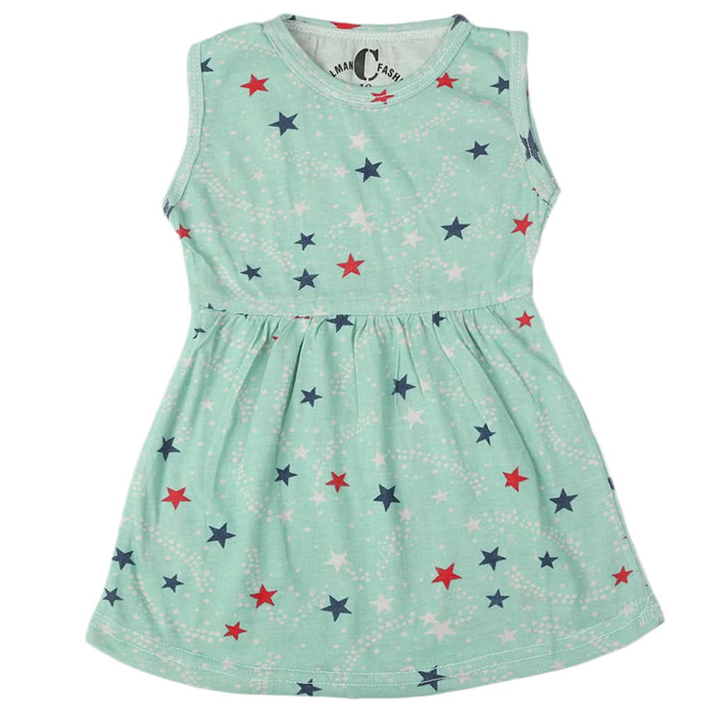 Girls Printed Frock - B83, Kids, Girls Frocks, Chase Value, Chase Value
