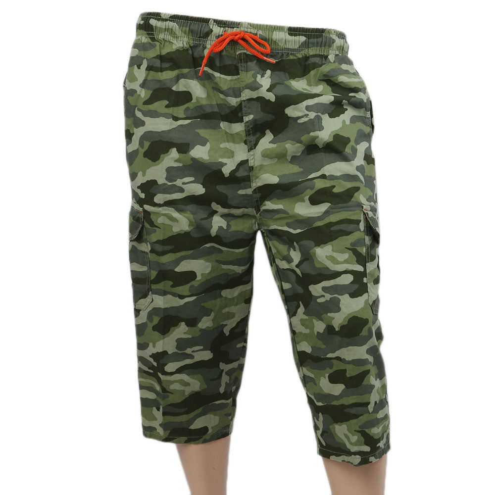 Men's 3 Qtr Short - Green, Men's Shorts, Chase Value, Chase Value