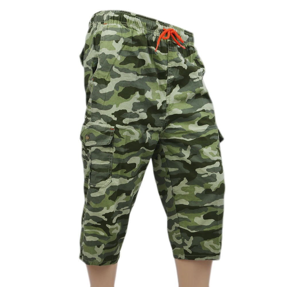 Men's 3 Qtr Short - Green, Men's Shorts, Chase Value, Chase Value