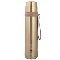 Flask Long Shine 1 LTR - Golden, Home & Lifestyle, Glassware & Drinkware, Chase Value, Chase Value