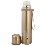 Flask Long Shine 1 LTR - Golden, Home & Lifestyle, Glassware & Drinkware, Chase Value, Chase Value