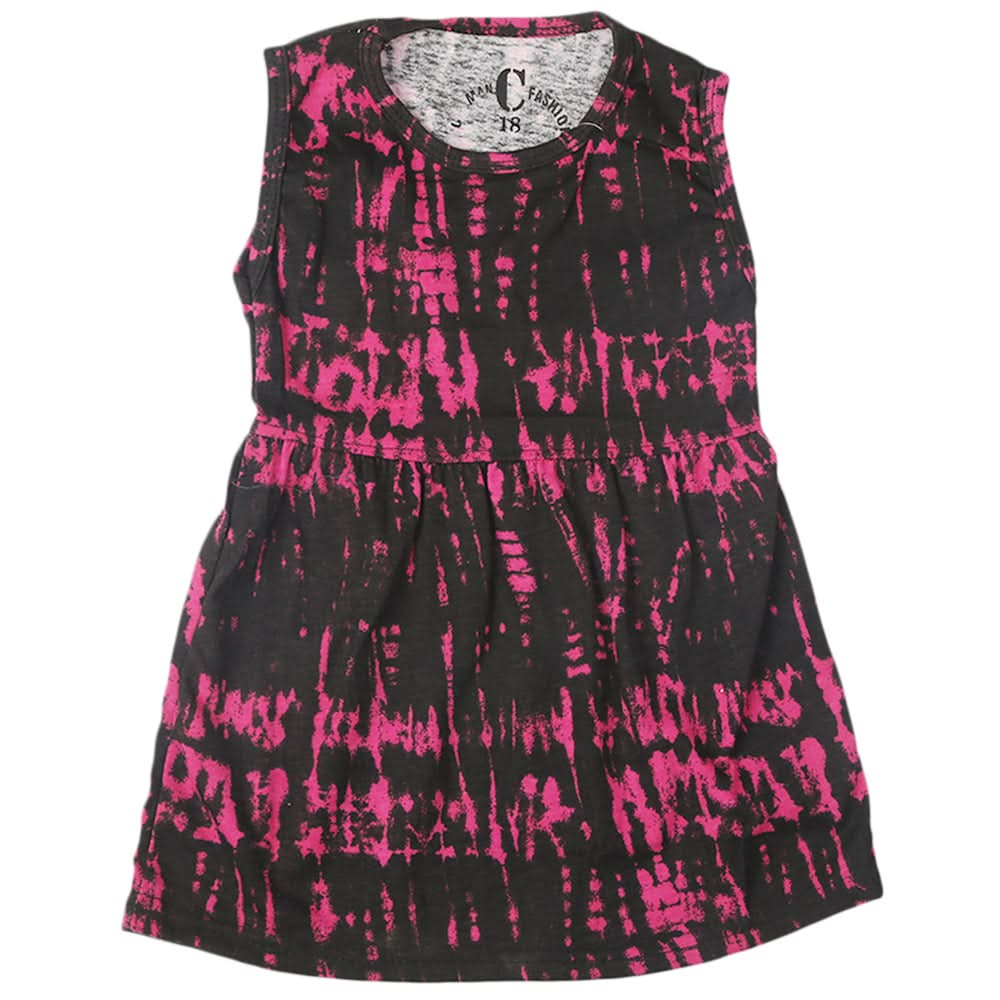 Girls Printed Frock - B74, Kids, Girls Frocks, Chase Value, Chase Value