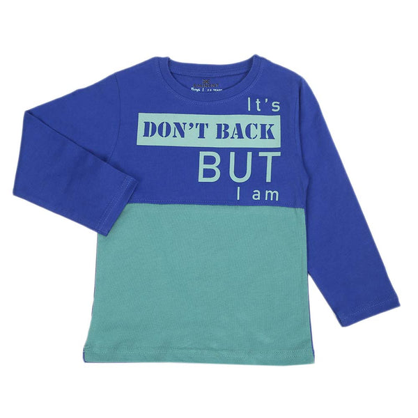 Eminent Boys Full Sleeves T-Shirt - Royal Blue, Boys T-Shirts, Eminent, Chase Value