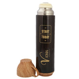 Water Bottle With Cup 500 ML - Black, Home & Lifestyle, Glassware & Drinkware, Chase Value, Chase Value