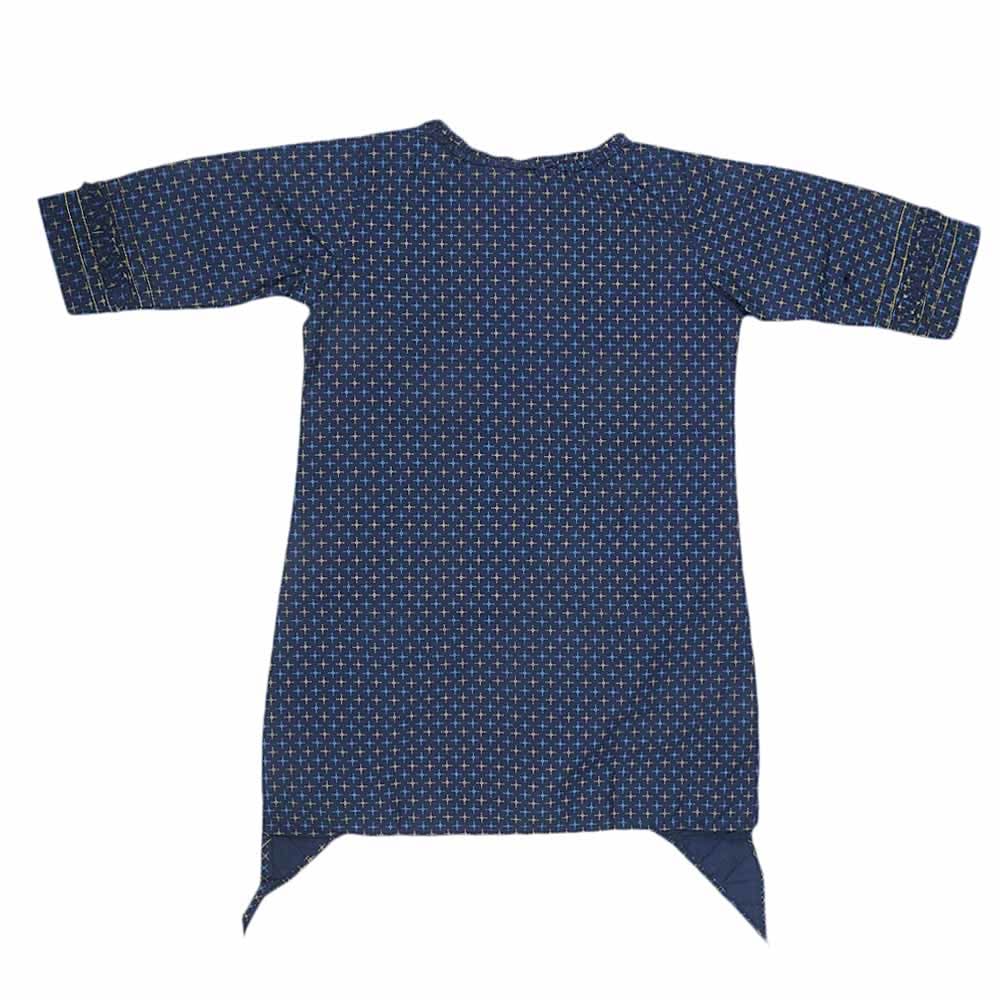 Girls Plain Kurti - Navy Blue, Kids, Girls Kurti, Chase Value, Chase Value