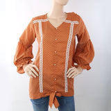Women's Western Tops - Orange, Women, Ready Kurtis, Chase Value, Chase Value