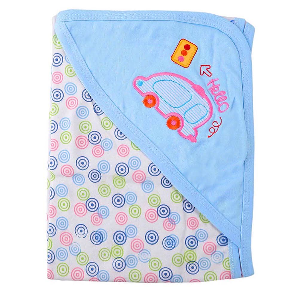 Newborn Baby Wrapping Sheet - Blue, Newborn Baby Accessories, Chase Value, Chase Value