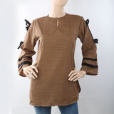 Women's Western Tops - Brown, Women, Ready Kurtis, Chase Value, Chase Value