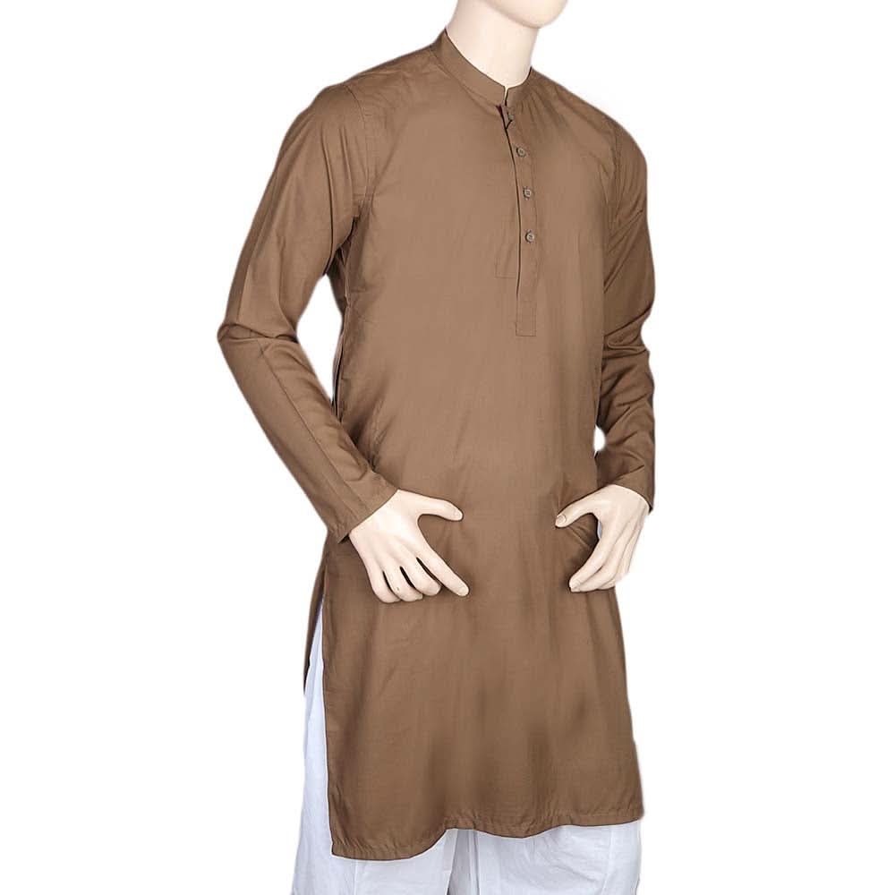 Mashriq Fancy Kurta For Men - Light Brown, Men, Kurtas, Chase Value, Chase Value