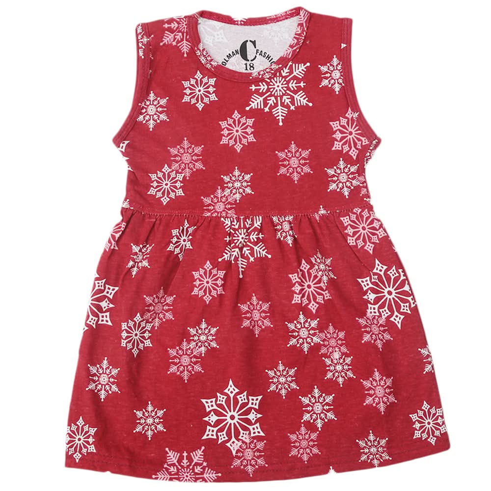 Girls Printed Frock - B80, Kids, Girls Frocks, Chase Value, Chase Value