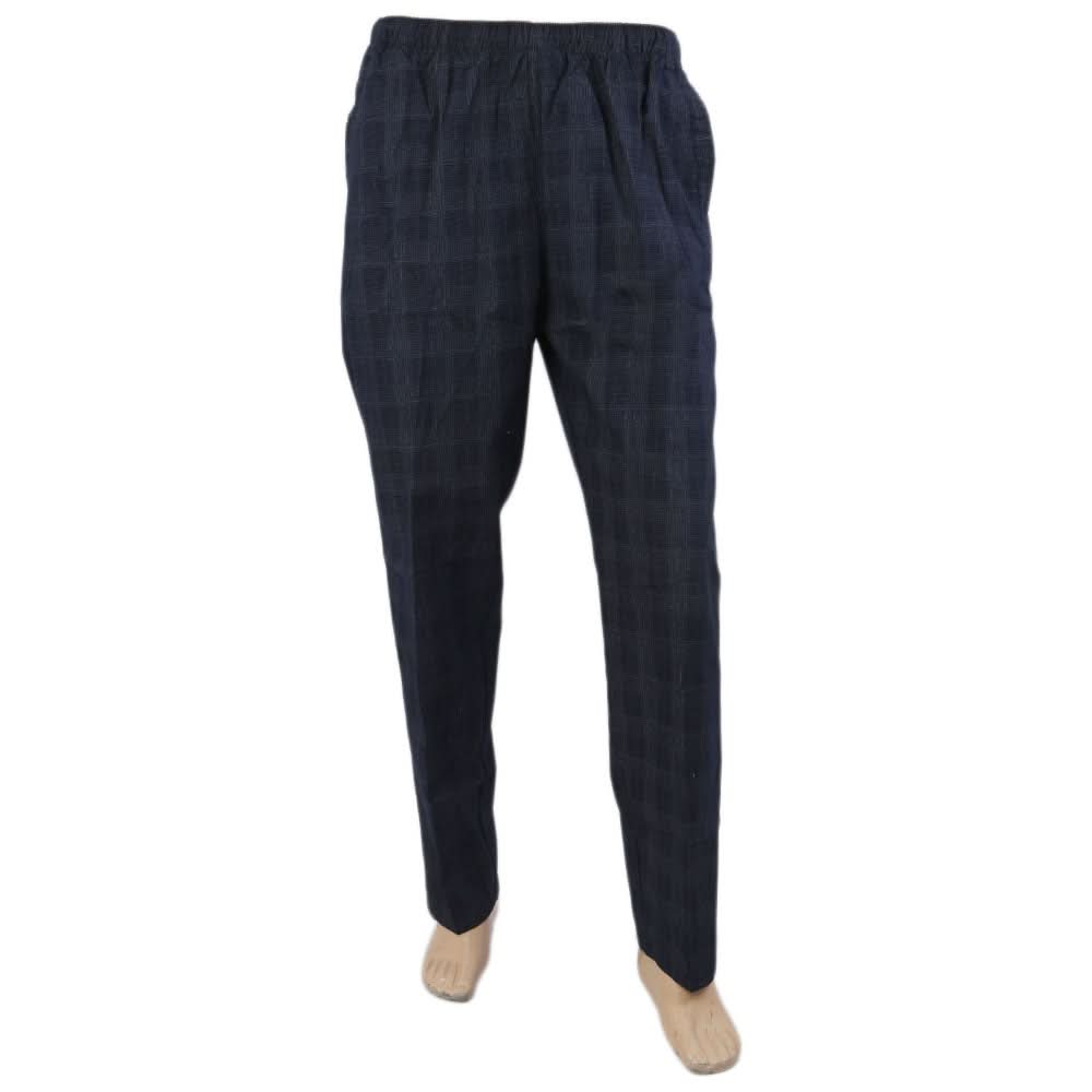 Men's Printed Trouser - Navy Blue, Men's Lowers & Sweatpants, Chase Value, Chase Value