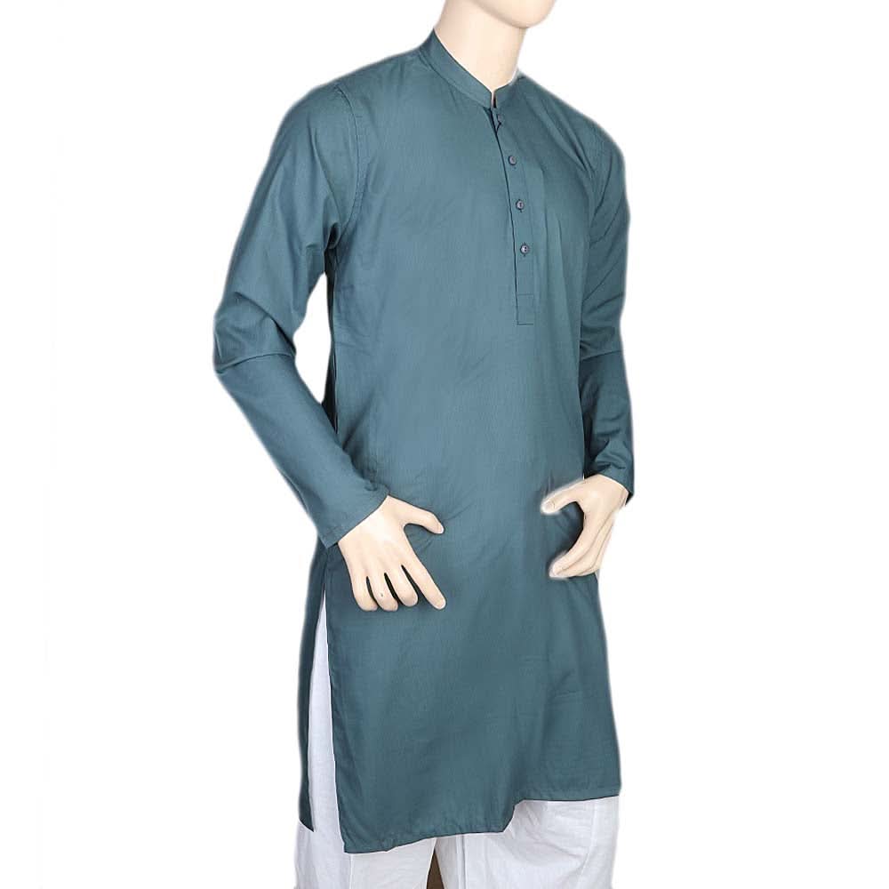 Mashriq Fancy Kurta For Men - Sea Green, Men, Kurtas, Chase Value, Chase Value
