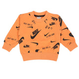 Newborn Boys Full Sleeves T-shirt - Peach, Newborn Boys Shirts & T-Shirts, Chase Value, Chase Value