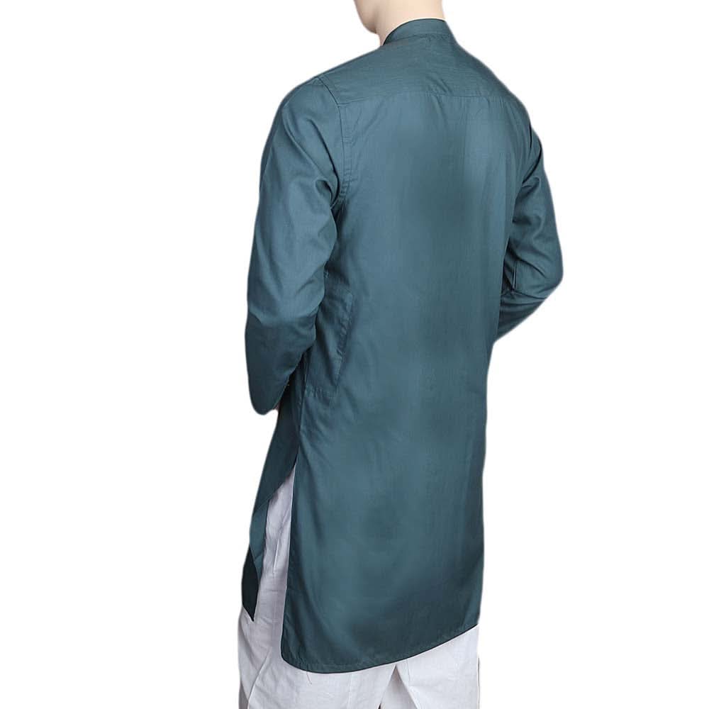 Mashriq Fancy Kurta For Men - Sea Green, Men, Kurtas, Chase Value, Chase Value