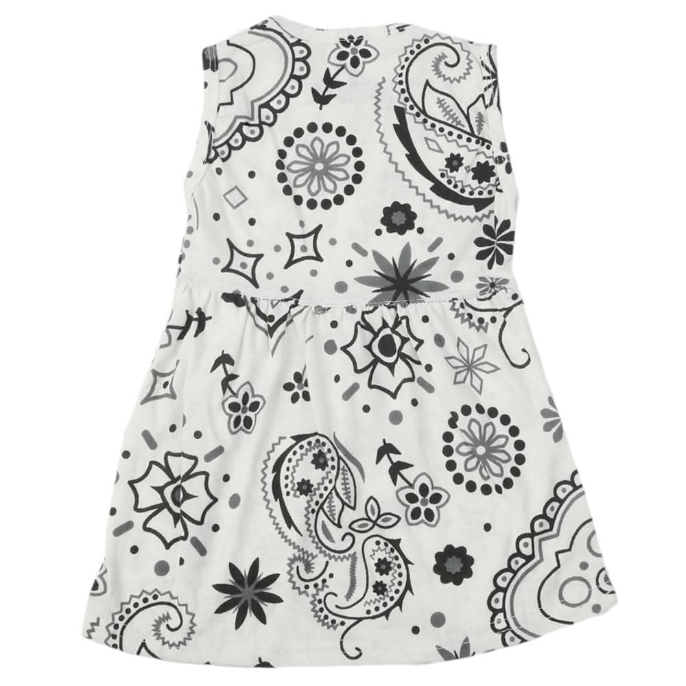 Girls Printed Frock - B65, Kids, Girls Frocks, Chase Value, Chase Value