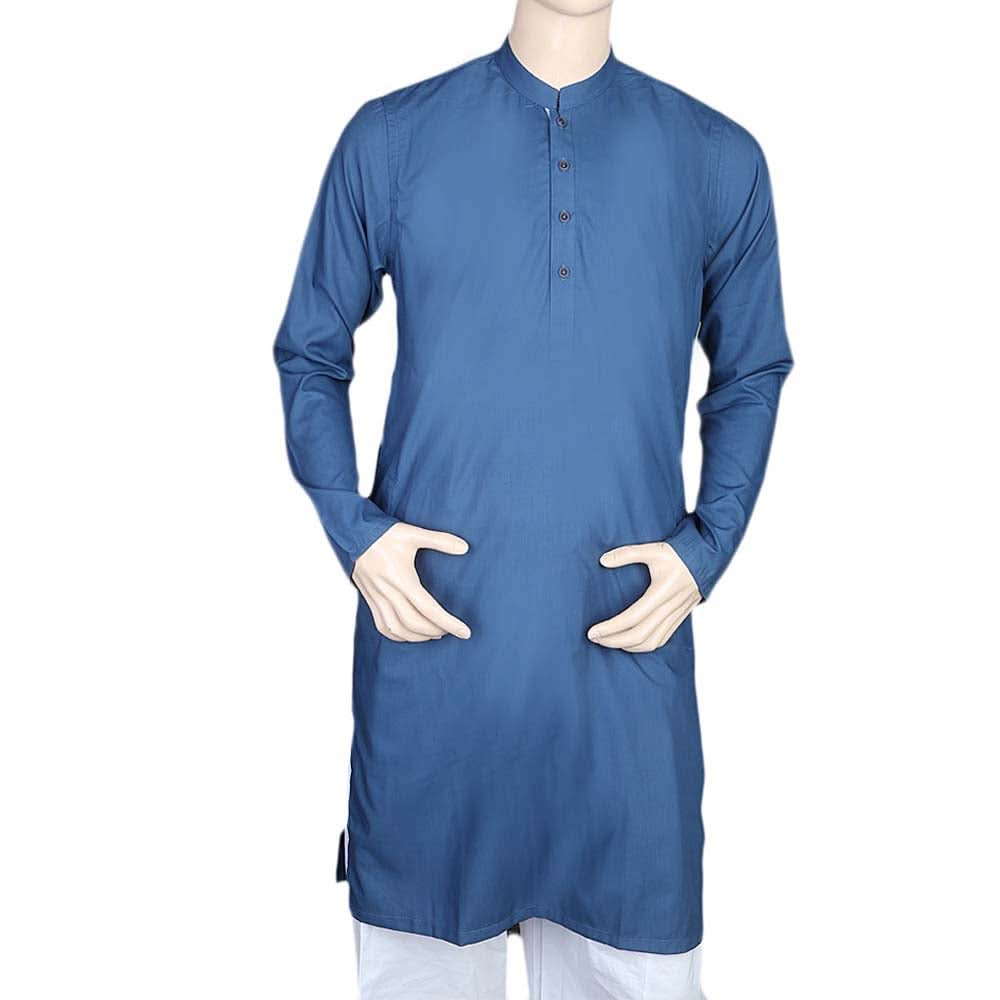Mashriq Fancy Kurta For Men - Blue, Men, Kurtas, Chase Value, Chase Value